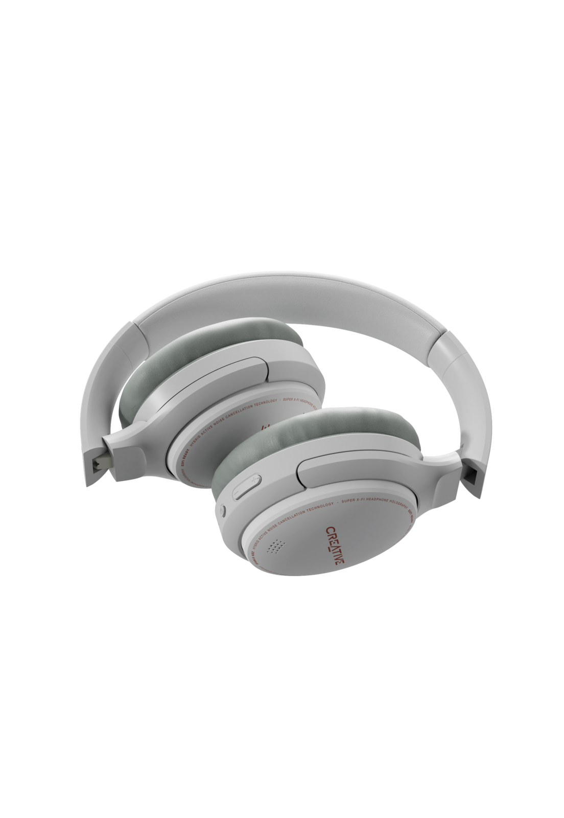 Audifono Inalambrico Creative Zen Hybrid ANC Blanco BT 5.0-3