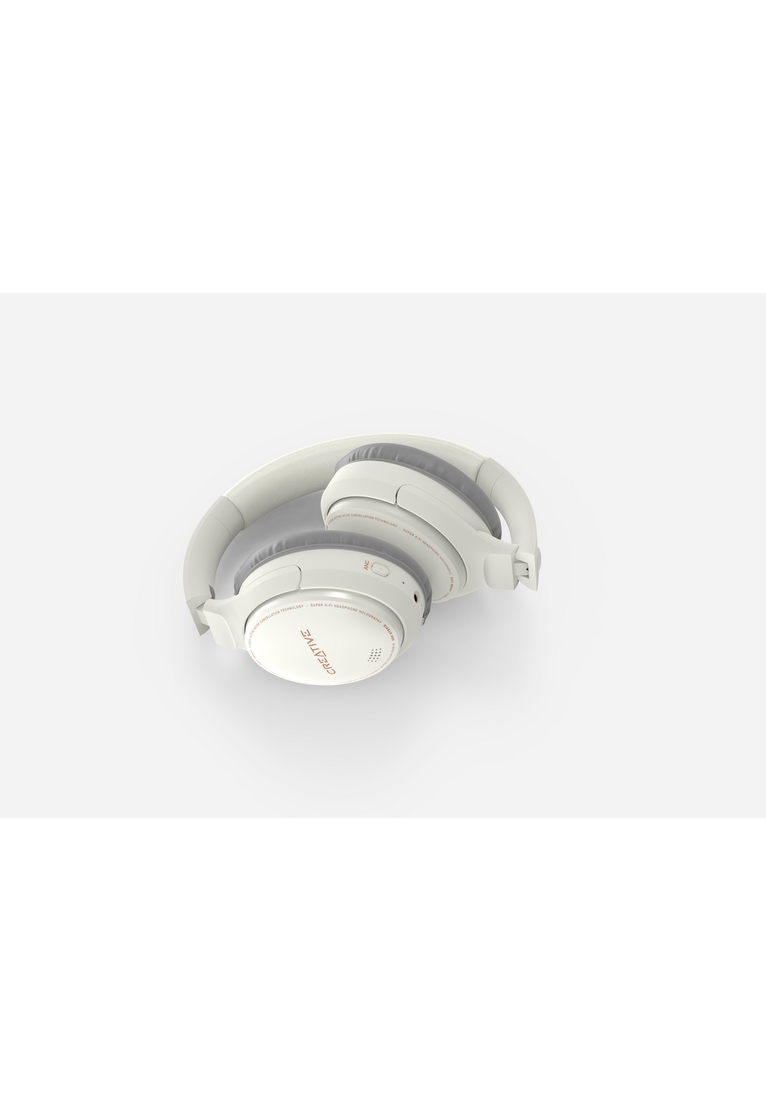 Audifono Inalambrico Creative Zen Hybrid ANC Blanco BT 5.0-5