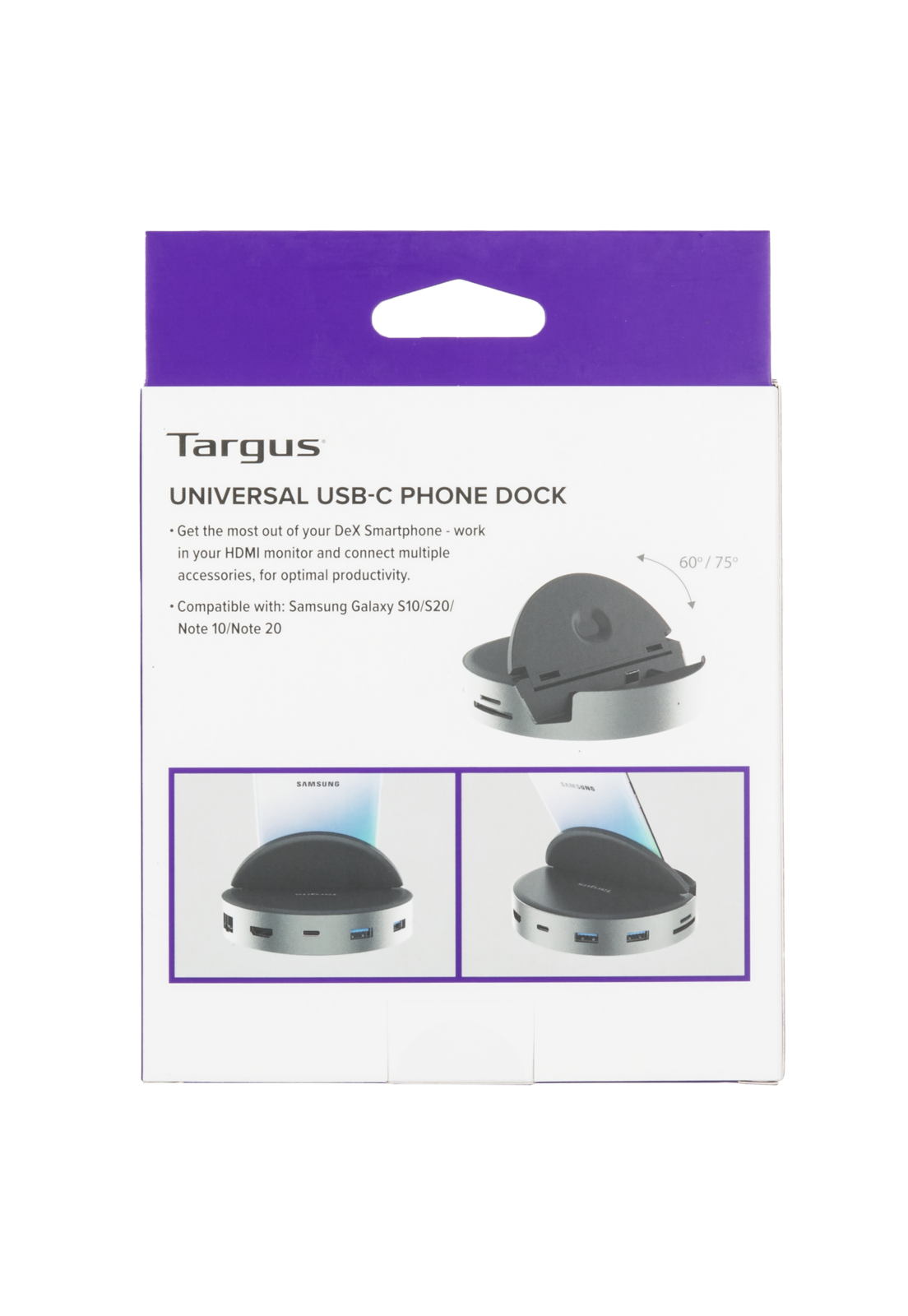 Docking Targus para Telefono USB-C DeX Com AWU420-2