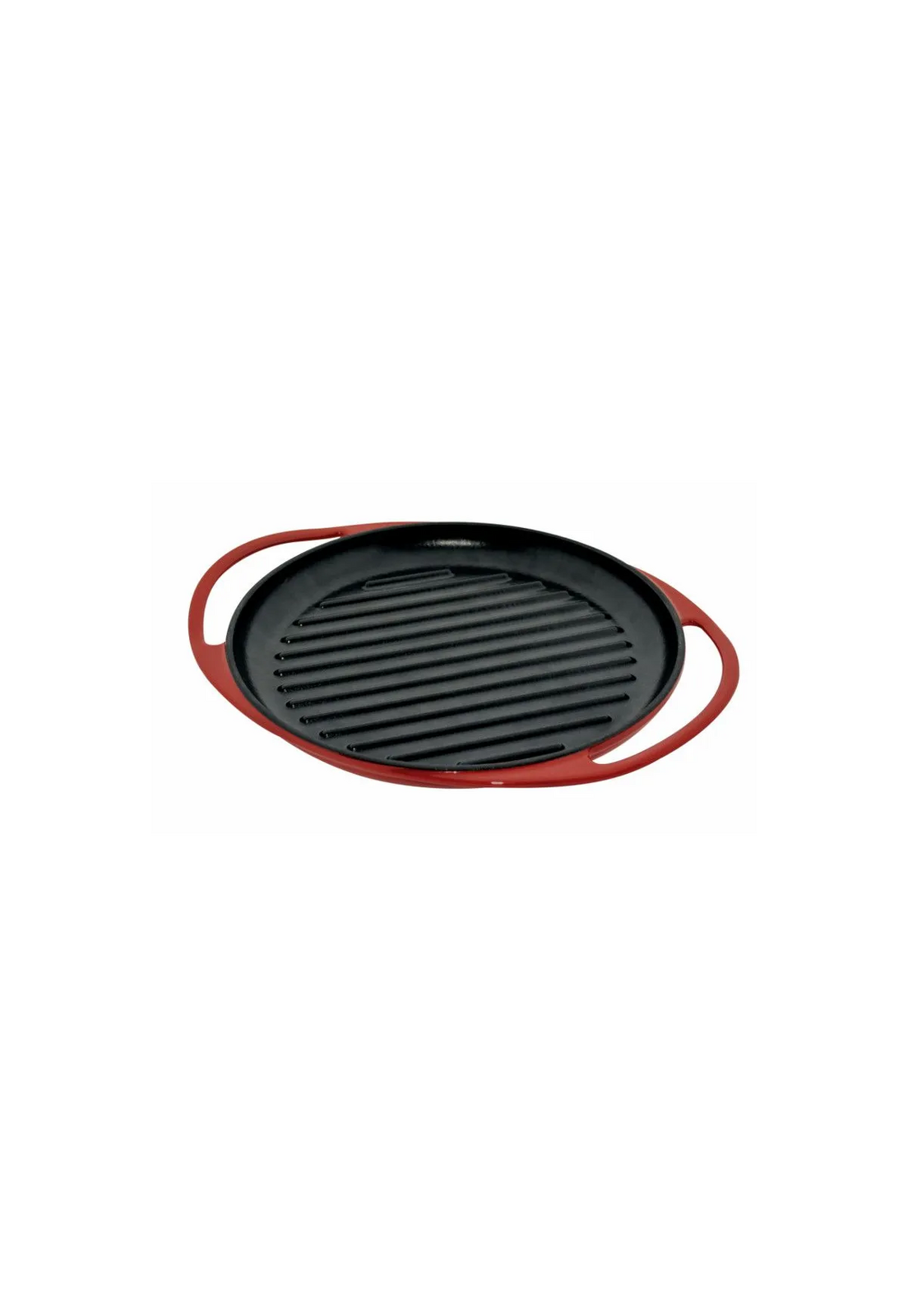 Parrilla Circular Grill Hierro Fundido Jata 25cm GR25 Roja-4
