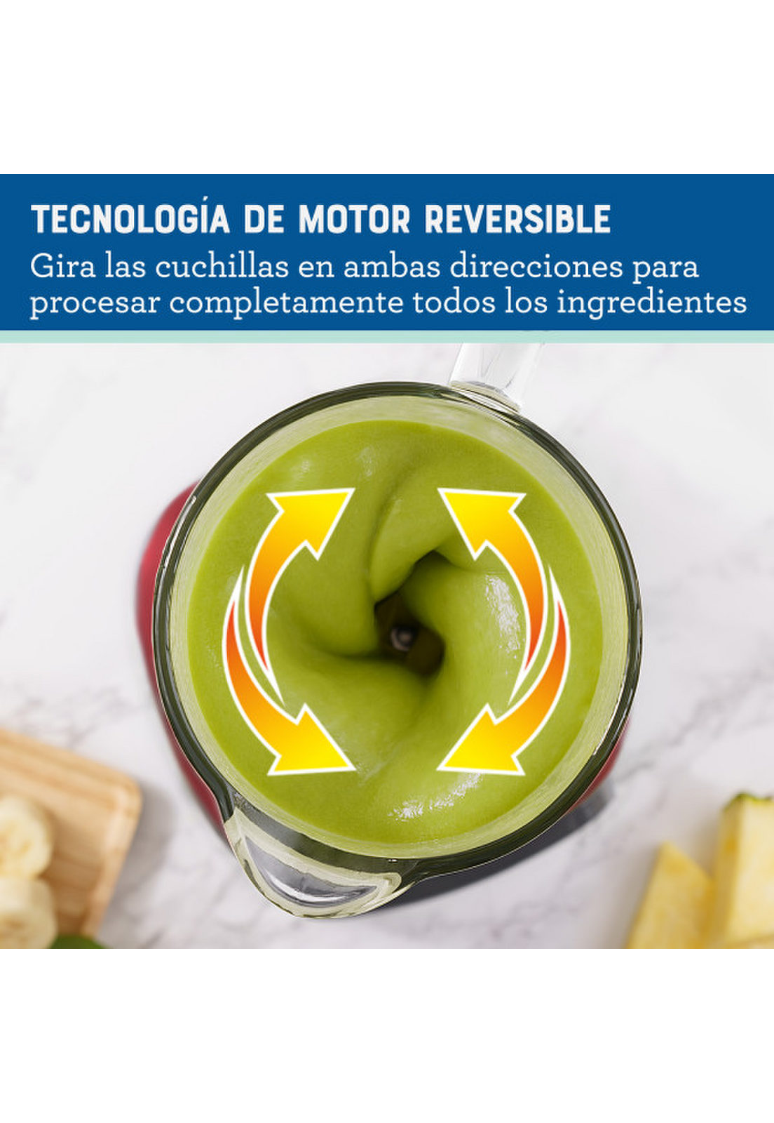 Licuadora Oster Tecnologia Reversible 3 Vel y Pulso Roja-5