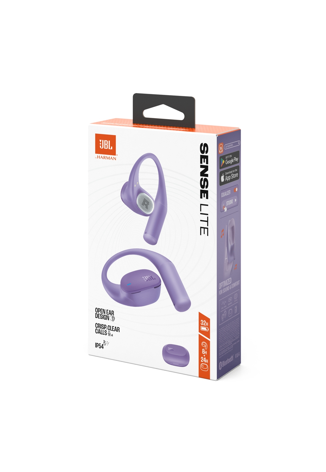 Audífonos JBL Sense Lite Open Ear BT 5.4 IP54 32h TWS Lila-5