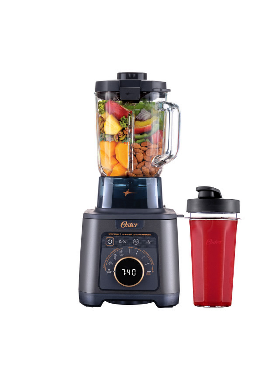 Licuadora Profesional Oster Titan 2200W Vaso Vidrio 2.5L-0