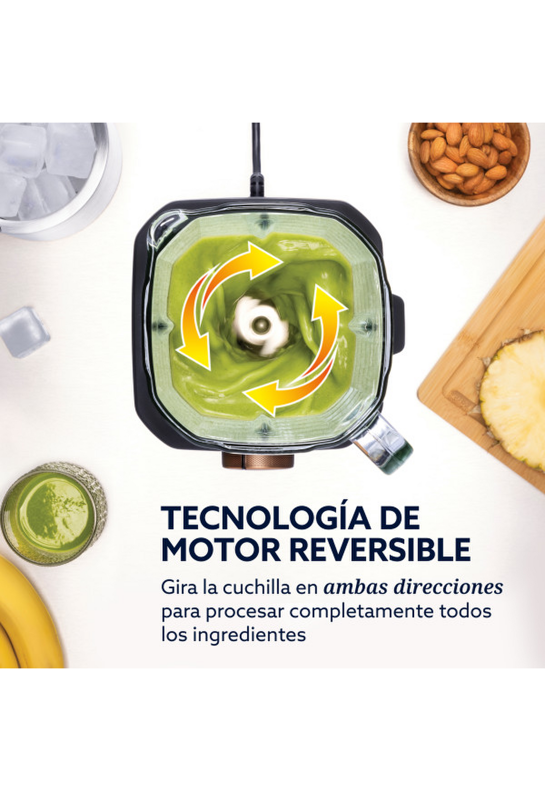 Licuadora Profesional Oster Titan 2200W Vaso Vidrio 2.5L-8