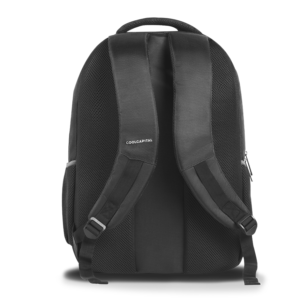 Mochila Notebook Coolcapital 15,6 Bast Gris B93416-1