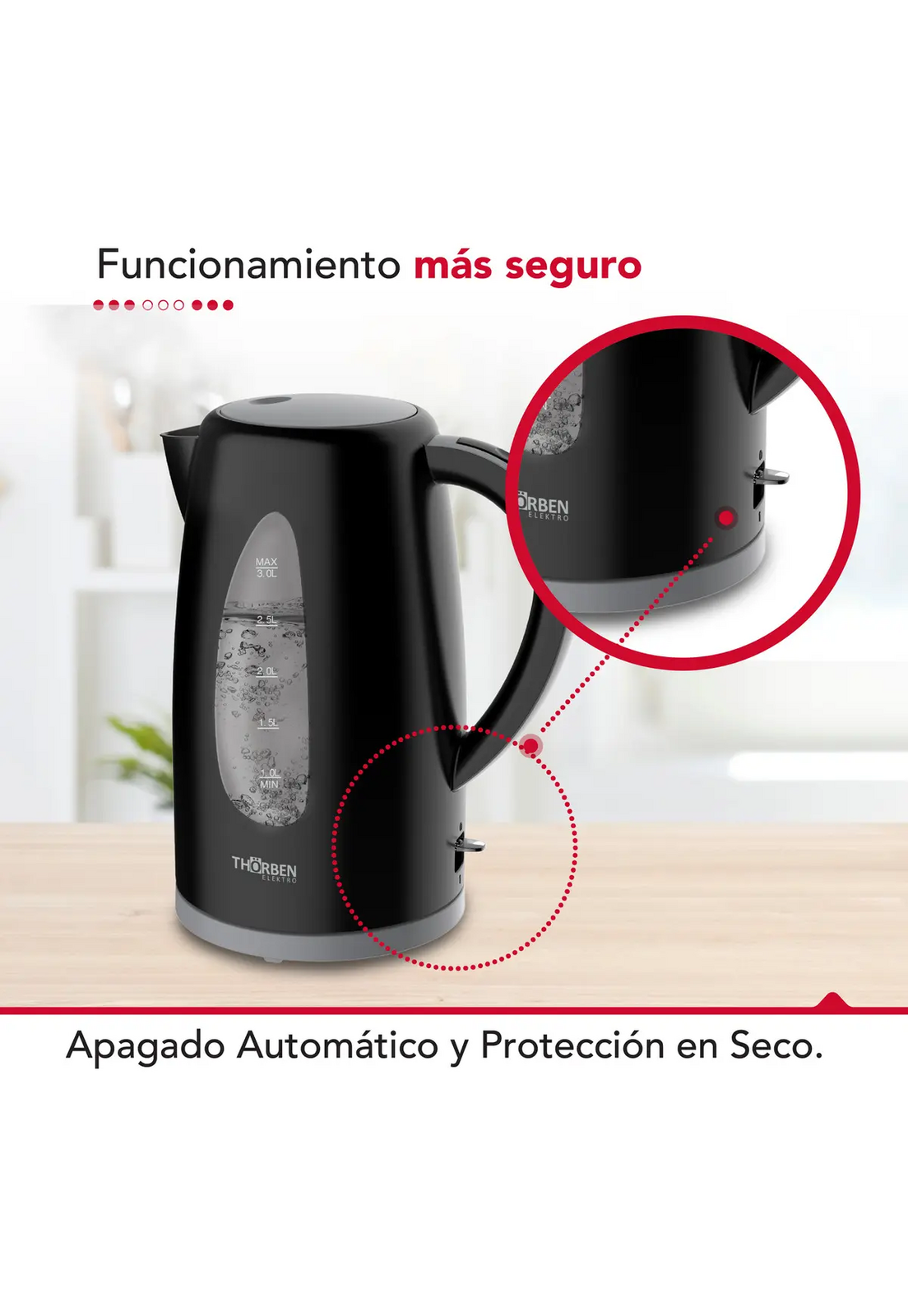 Hervidor Thorben Thor Magnum 3000 3L Base 360 Familiar-3