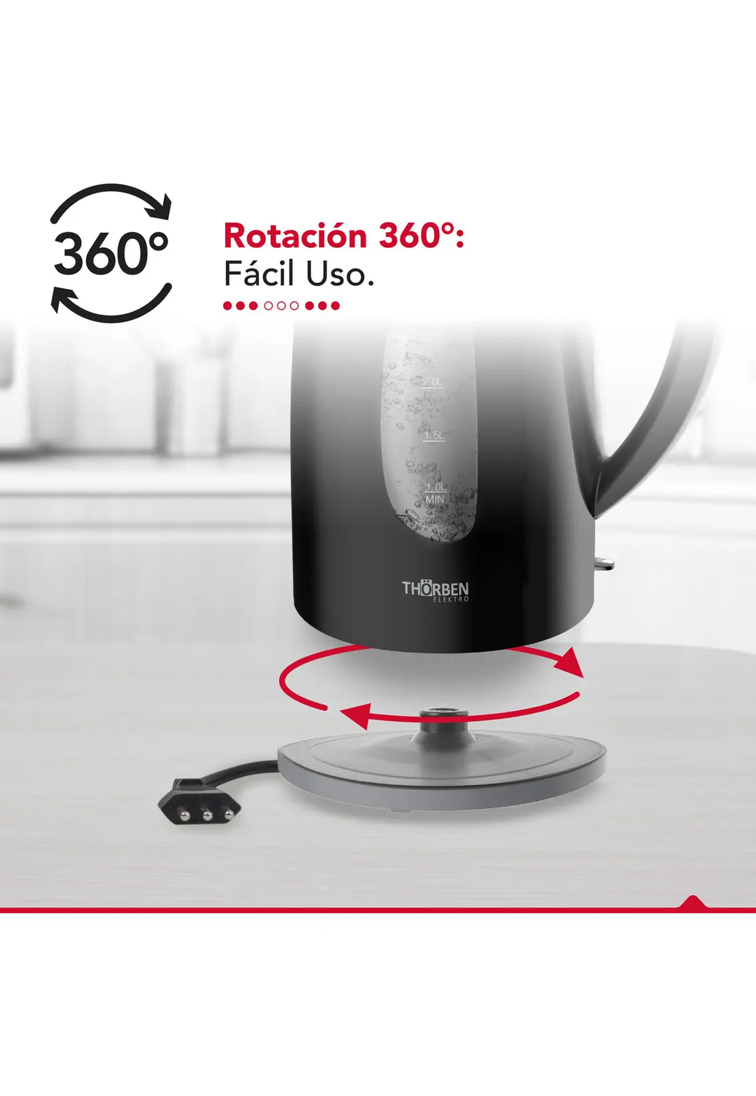Hervidor Thorben Thor Magnum 3000 3L Base 360 Familiar-5