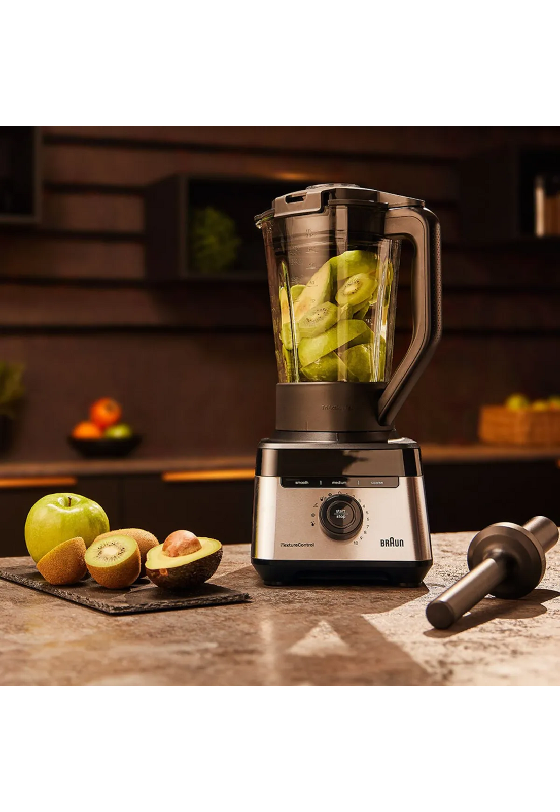 Licuadora Braun PowerBlend 7 1400W Jarra 2L Hielo 10 Veloc-9