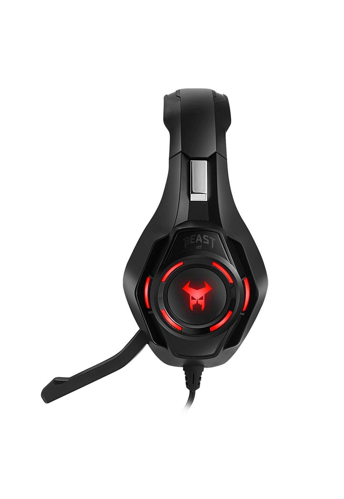 Audifono Gamer STF Muspell Force Led Negro-1