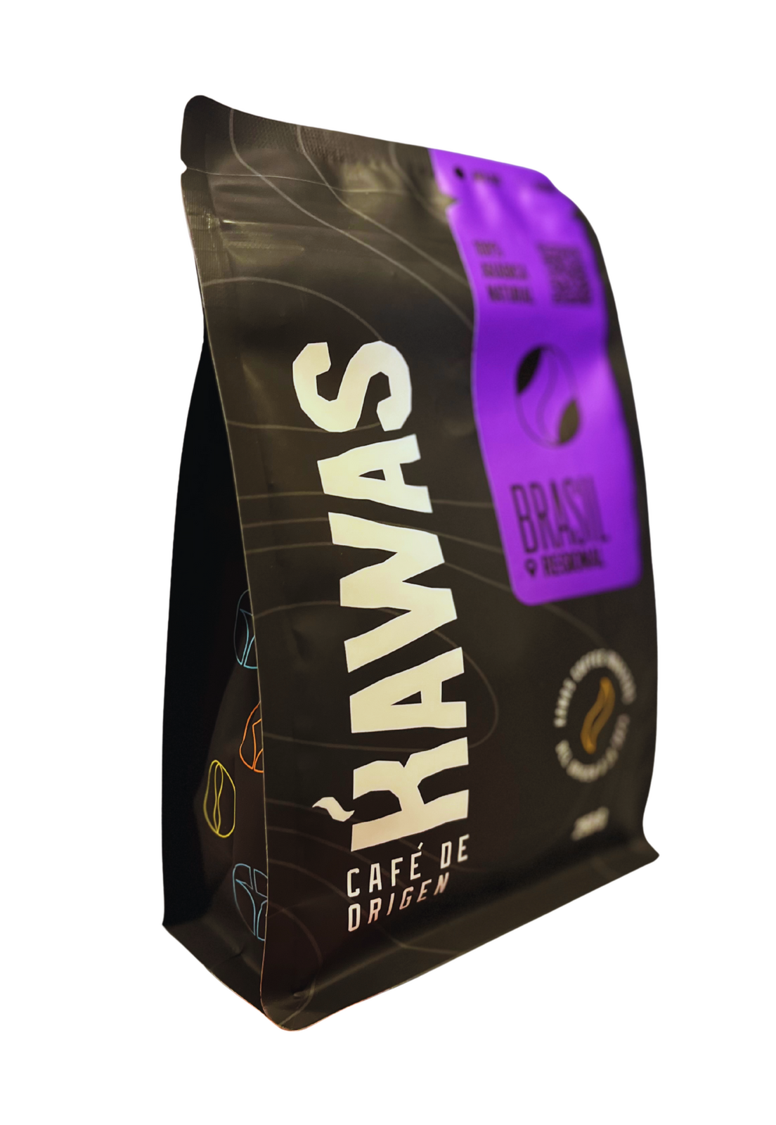 Cafe Molido Kawas Brasil Carmo de Minas Origen 250g-3