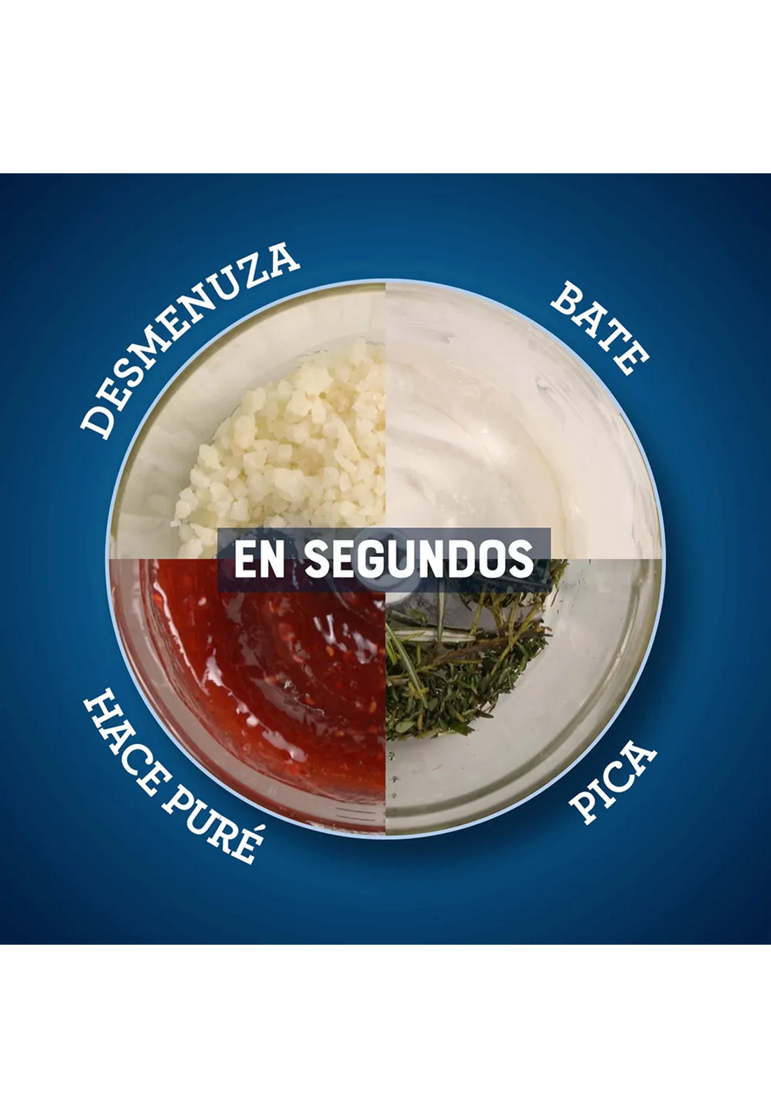 Mini Picadora Oster 3 Tazas con Bowl de Vidrio-7