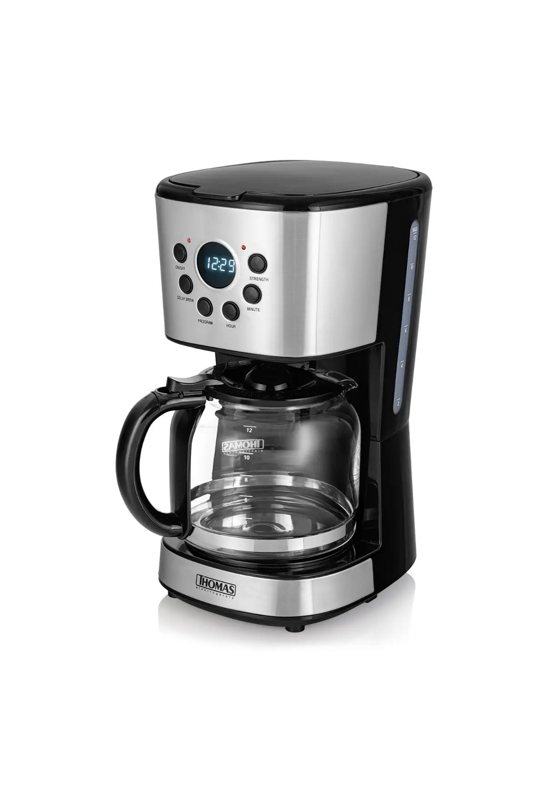 Cafetera Thomas TH-141Di 12 Tazas Programable Mantiene Calor-4