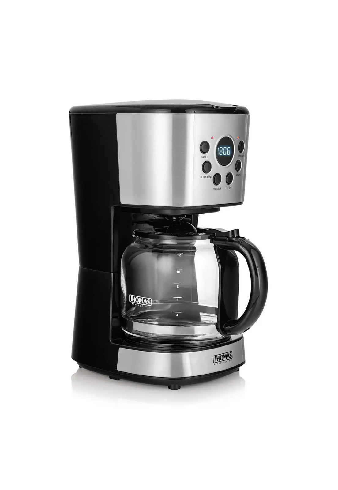 Cafetera Thomas TH-141Di 12 Tazas Programable Mantiene Calor-5
