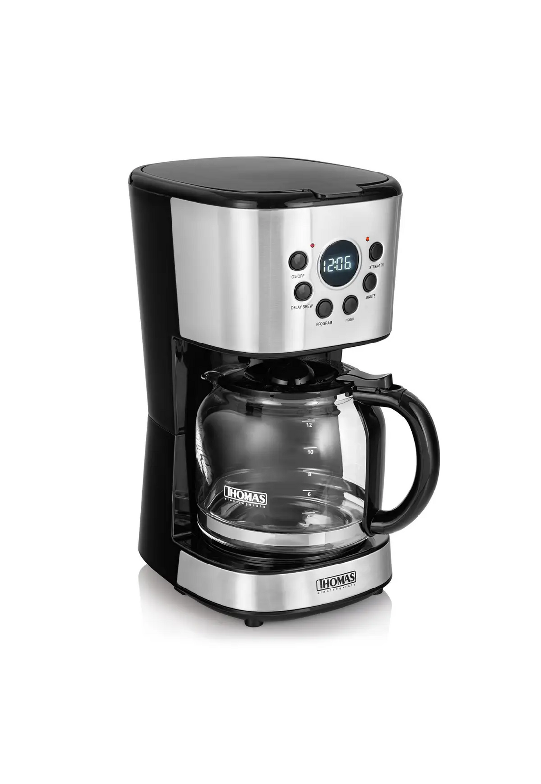 Cafetera Thomas TH-141Di 12 Tazas Programable Mantiene Calor-6