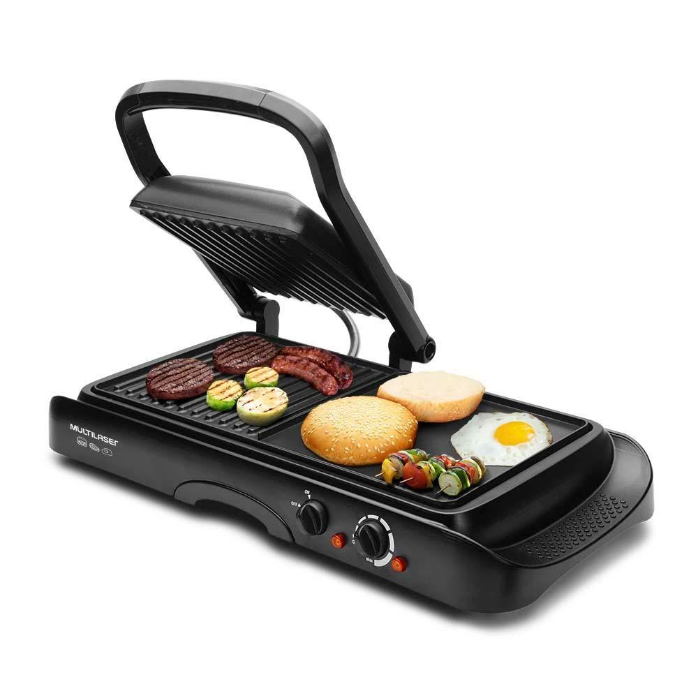 Parrilla Electrica 2 en 1 Multilaser 2000W CE107-0