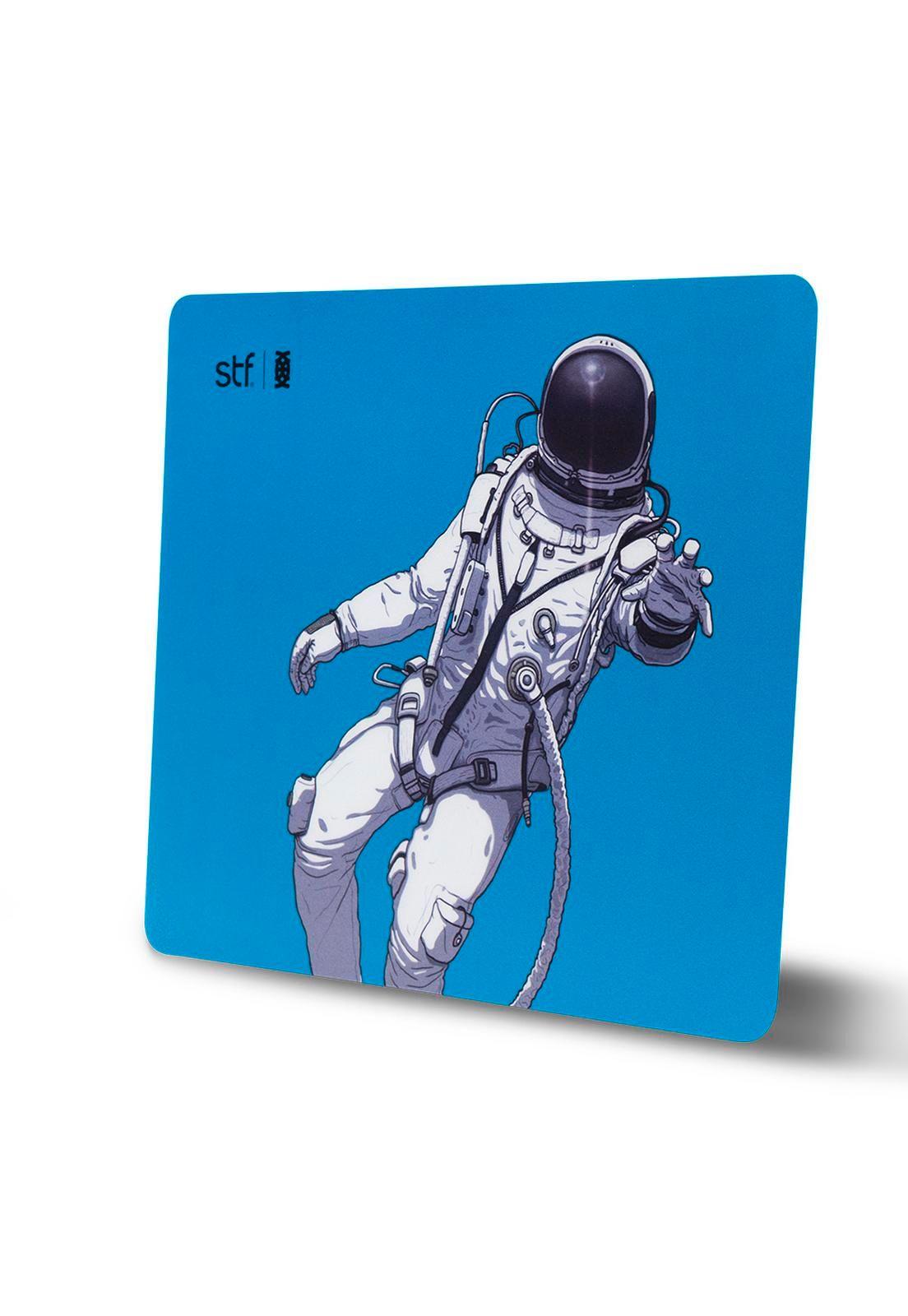 Pack 3 En 1 STF  Mouse Audifono Mouse Pad Astronauta-3