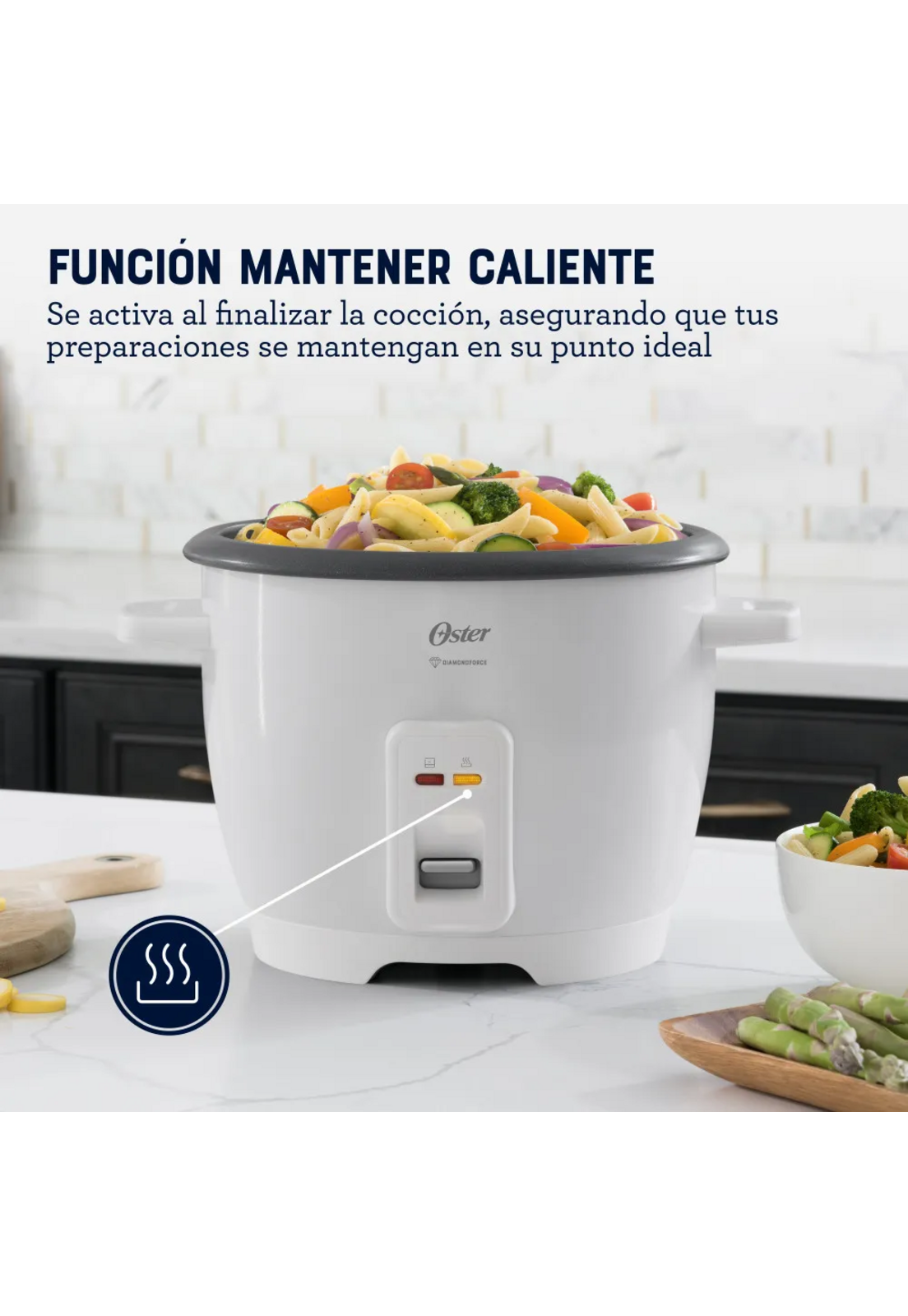 Arrocera Oster 7 Tazas Mantiene Calor Modelo 2212405-3