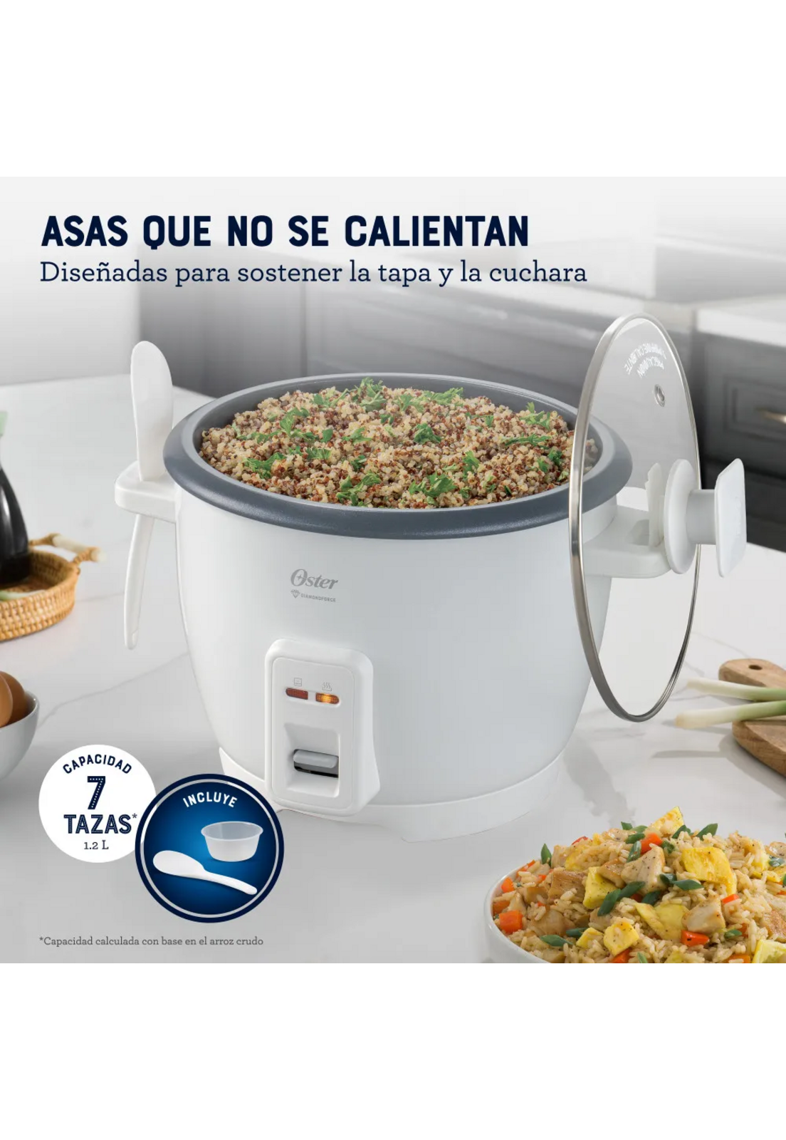 Arrocera Oster 7 Tazas Mantiene Calor Modelo 2212405-4
