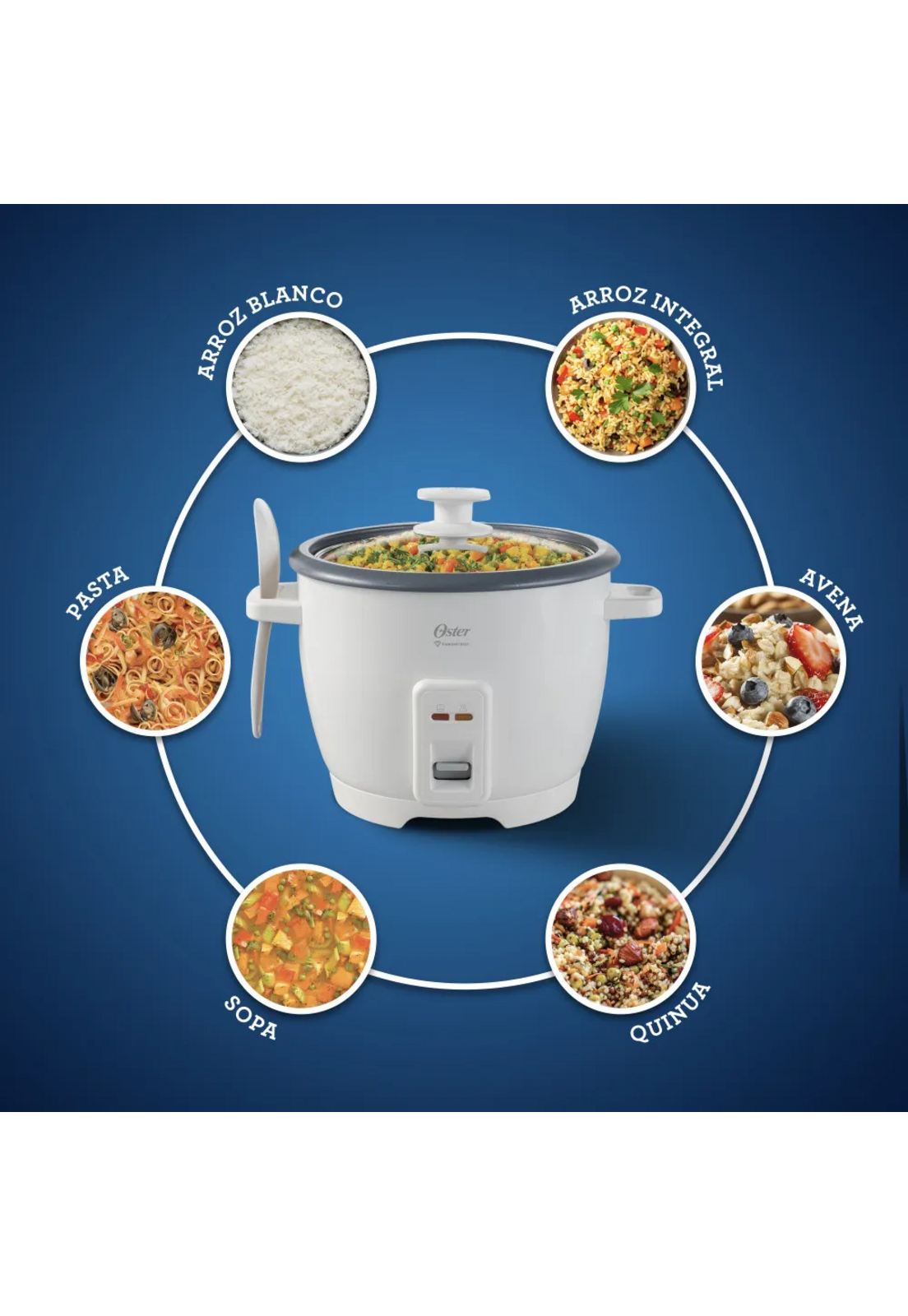 Arrocera Oster 7 Tazas Mantiene Calor Modelo 2212405-8