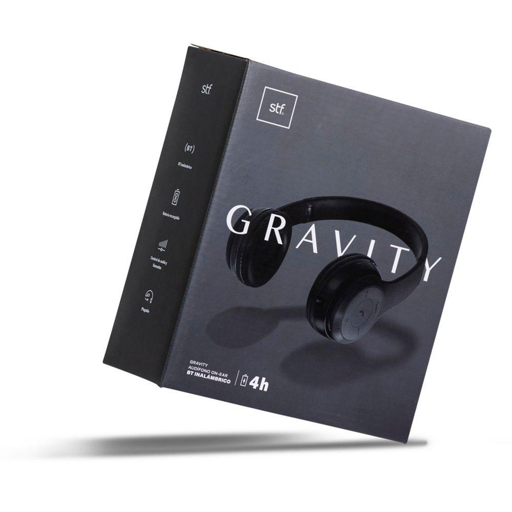 Audifono Bluetooth STF Gravity On-Ear Negro-2
