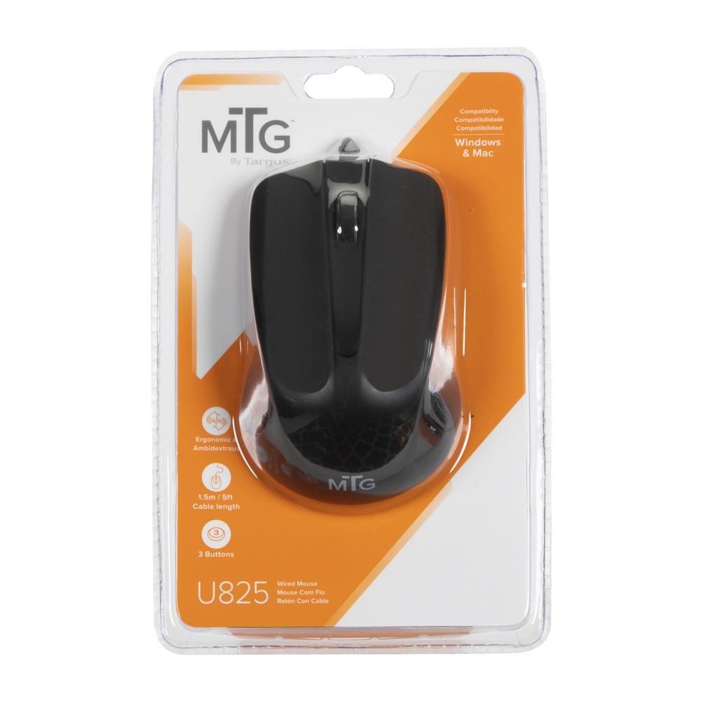 Mouse Optico Alambrico MTG by Targus AMU825-3