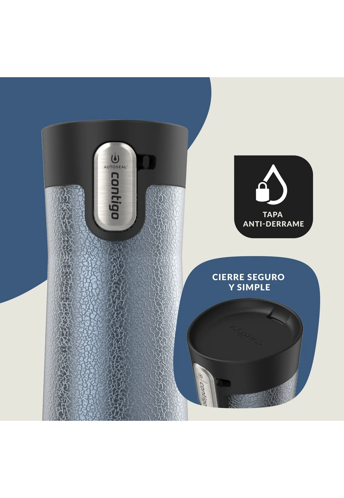 Vaso Mug Termico Contigo WestLoop 3.0 FrioCal Lakeside 473ml-6