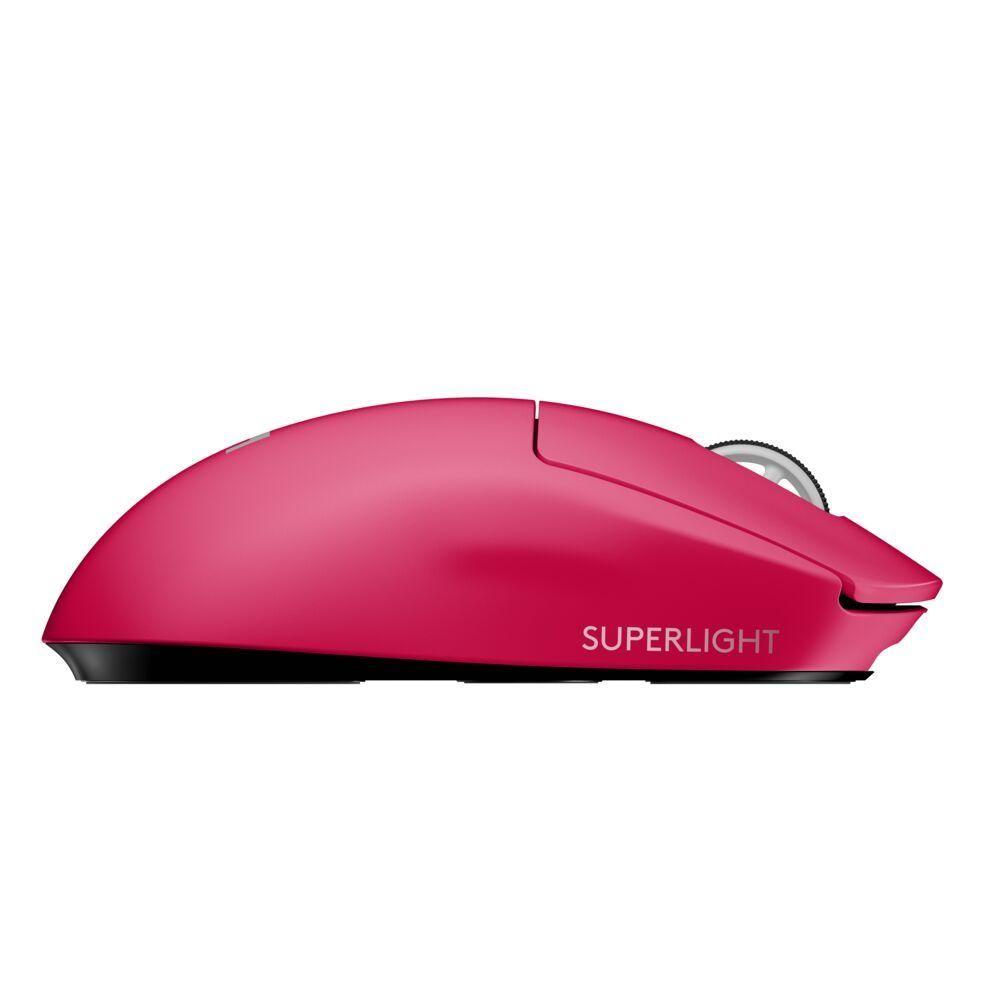 Mouse Gamer Logitech PRO X Superlight Inalambrico Magenta-4