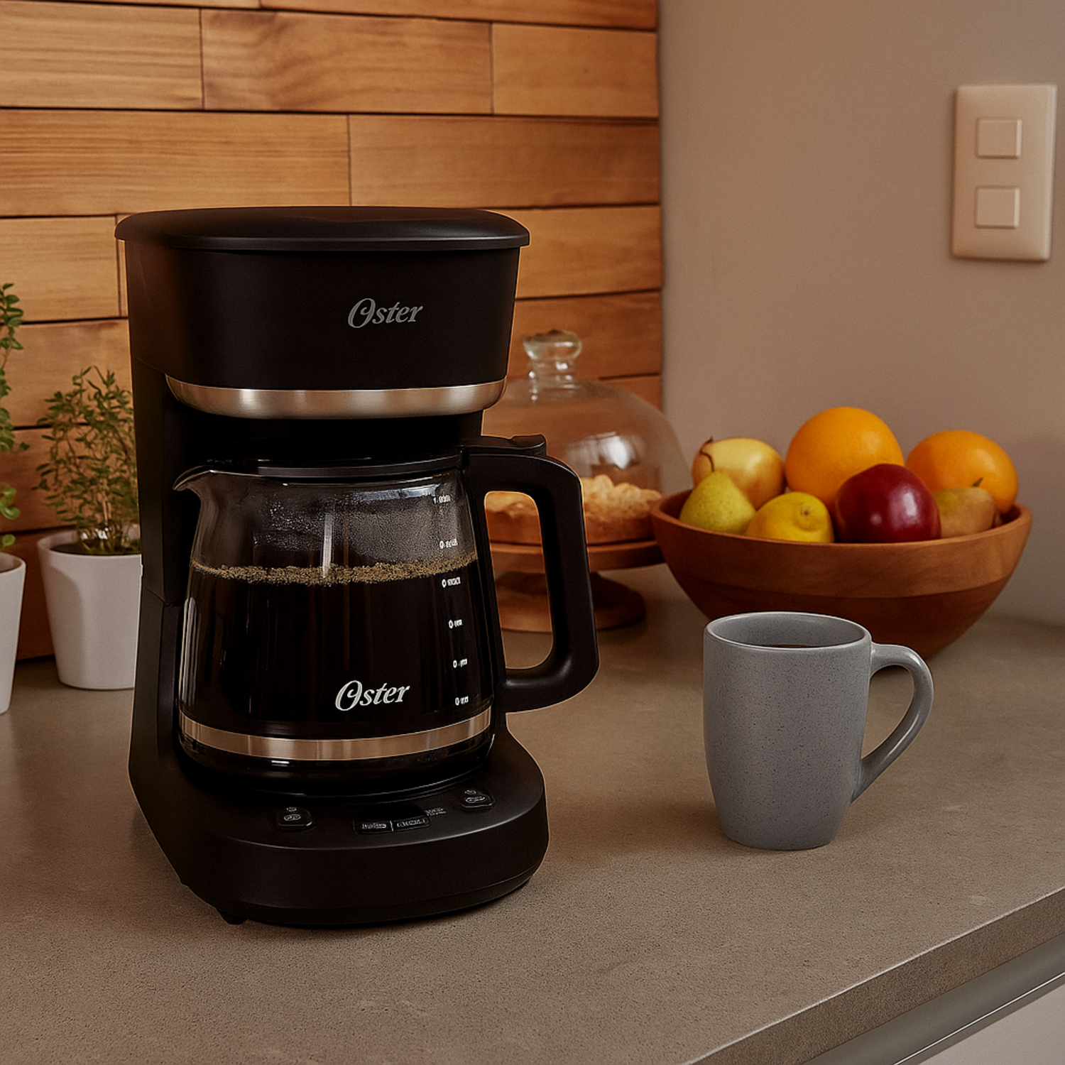 Cafetera Oster Programable 12 Tazas 2217262-2