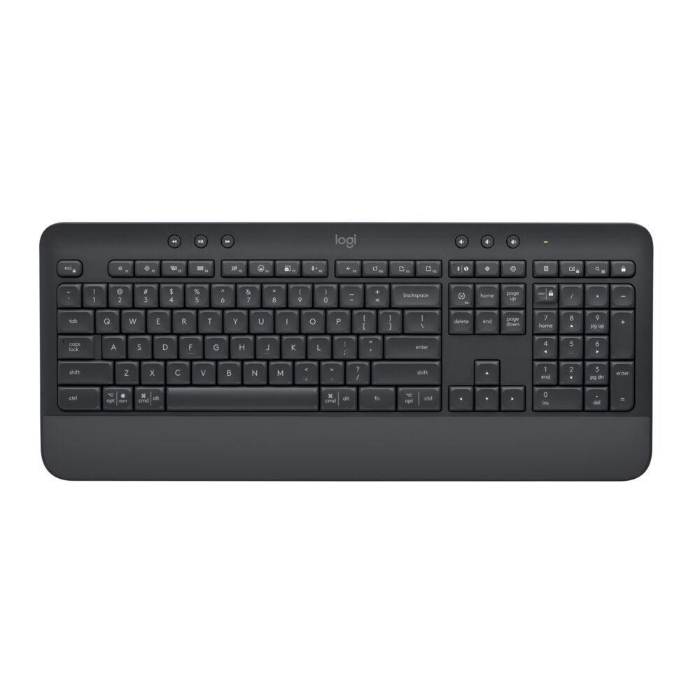 Teclado Logitech K650 Inalambrico Grafito Español-0