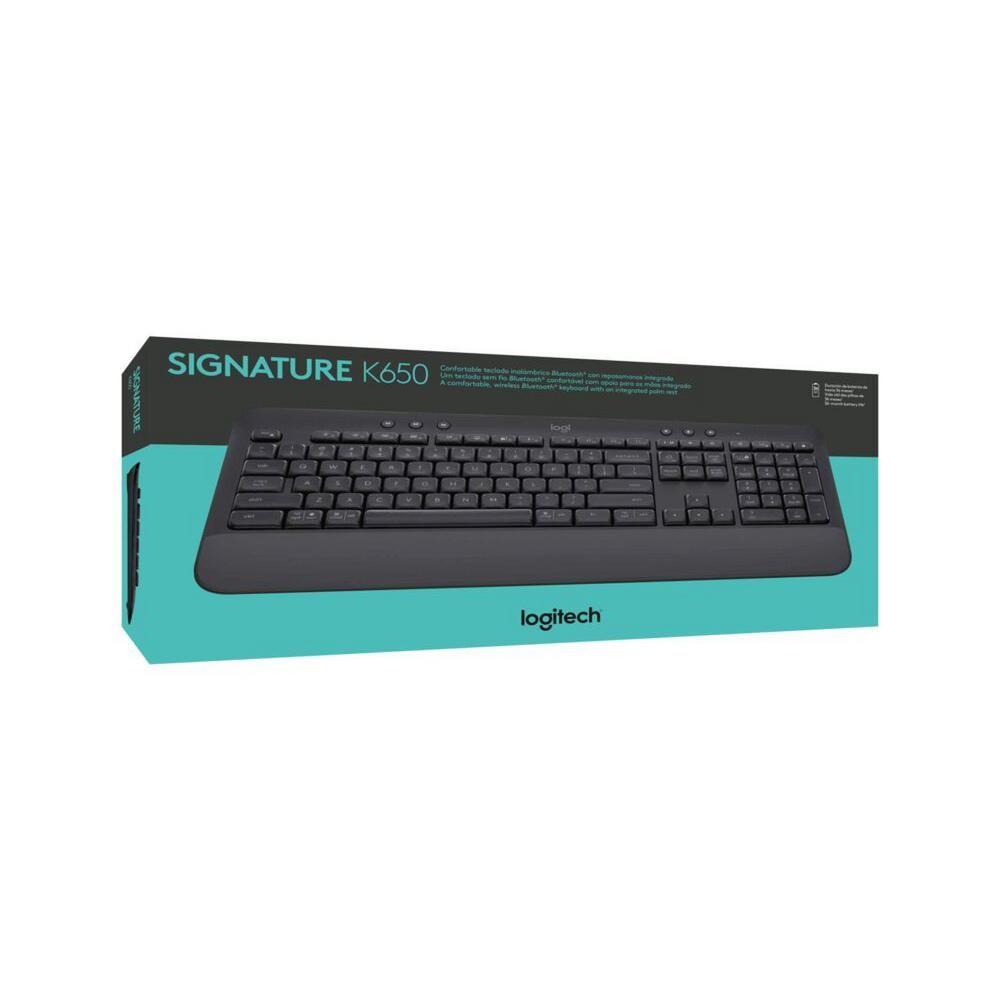 Teclado Logitech K650 Inalambrico Grafito Español-4