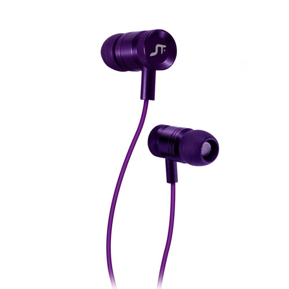 Audifonos STF Onix In-Ear con Mic Morado-1