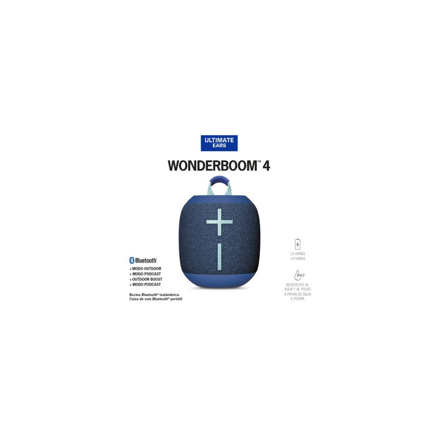 Parlante Portatil Ultimate Ears Wonderboom 4 Azul-9