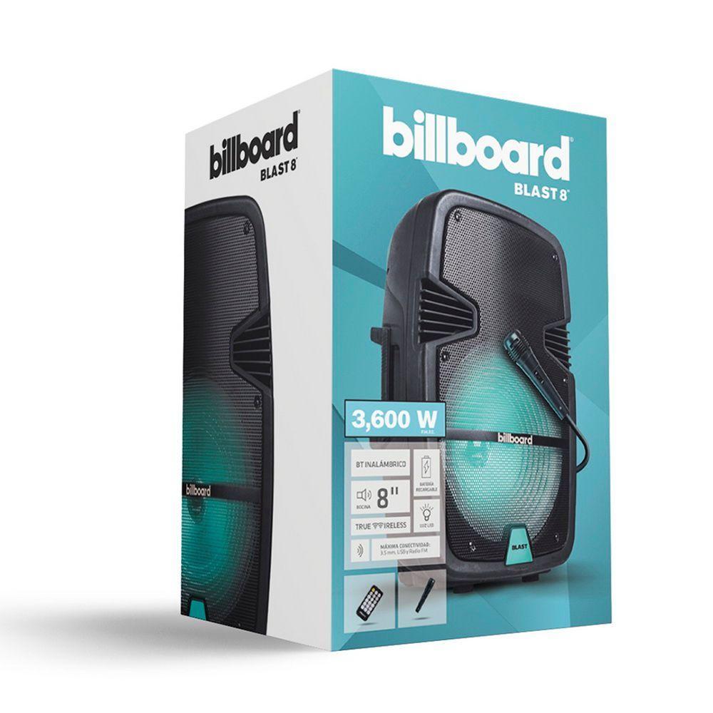 Parlante Bluetooth Billboard Blast 8In-4