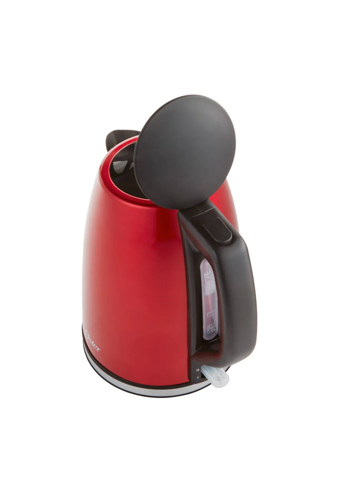 Hervidor Electrico Oster Rojo 1.7L Acero Inoxidable 2133166-3