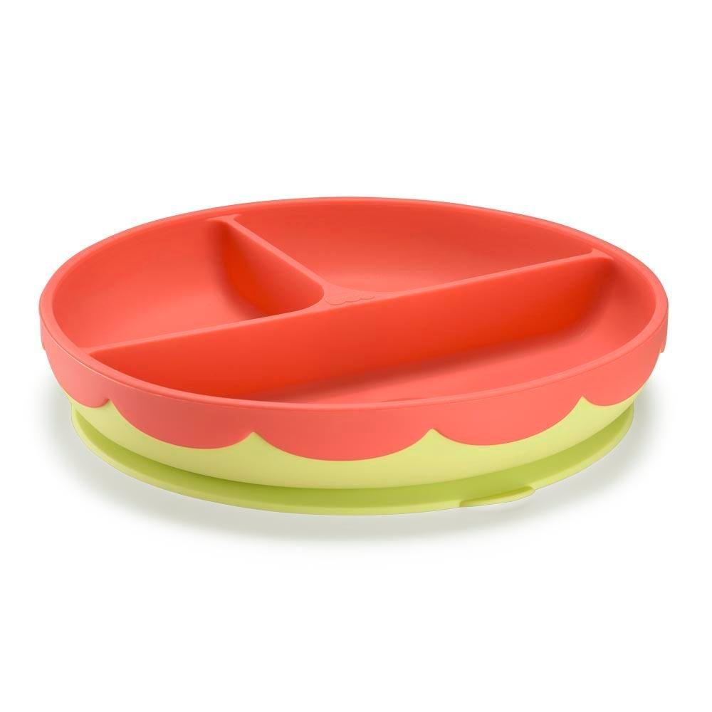 Plato de Silicona con Div Fisher Price Yummy Rosa BB1190-0