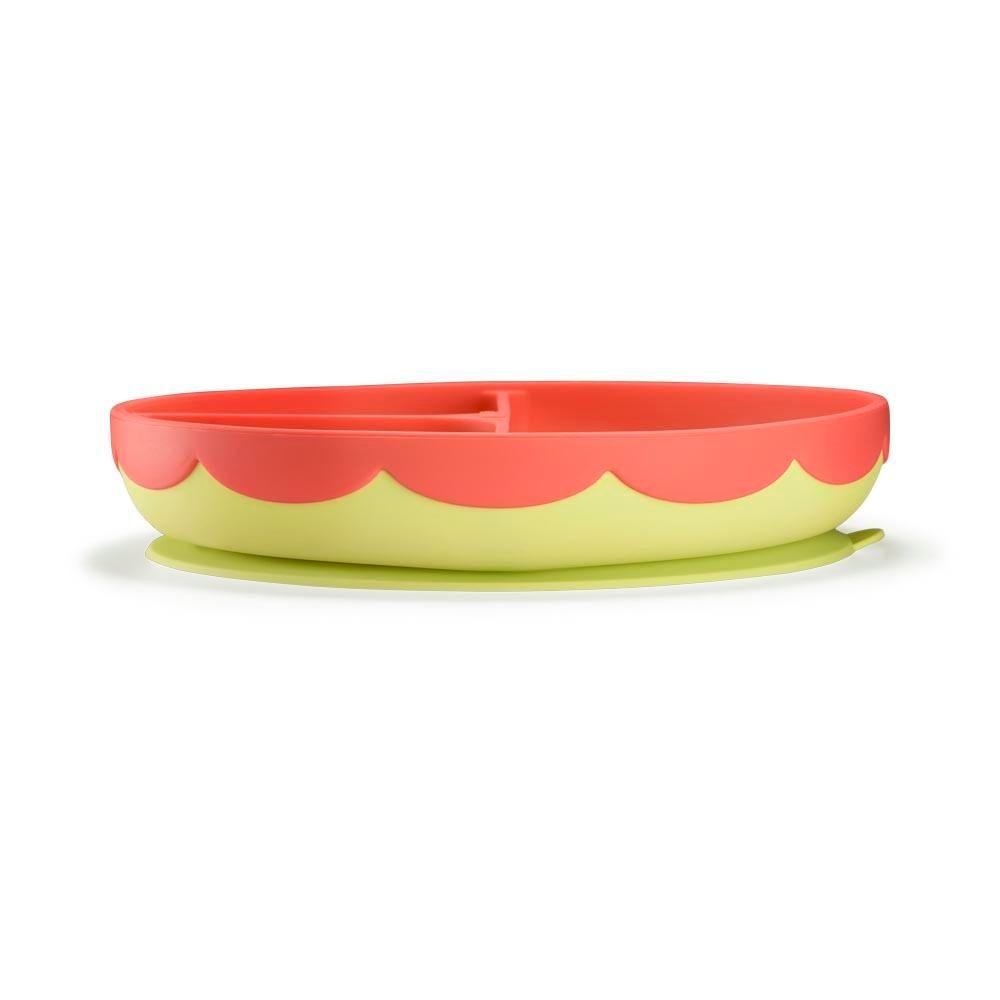 Plato de Silicona con Div Fisher Price Yummy Rosa BB1190-2