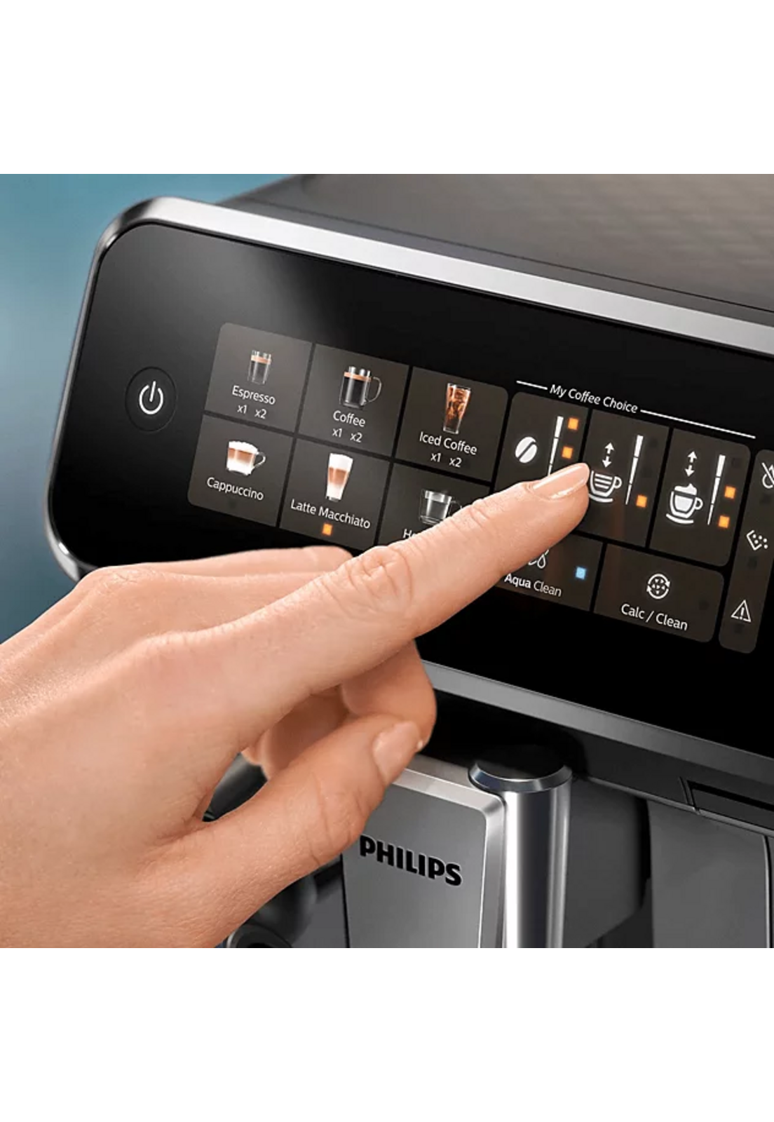 Cafetera Philips EP3341 Superautomática 6 Bebidas Molinillo-3