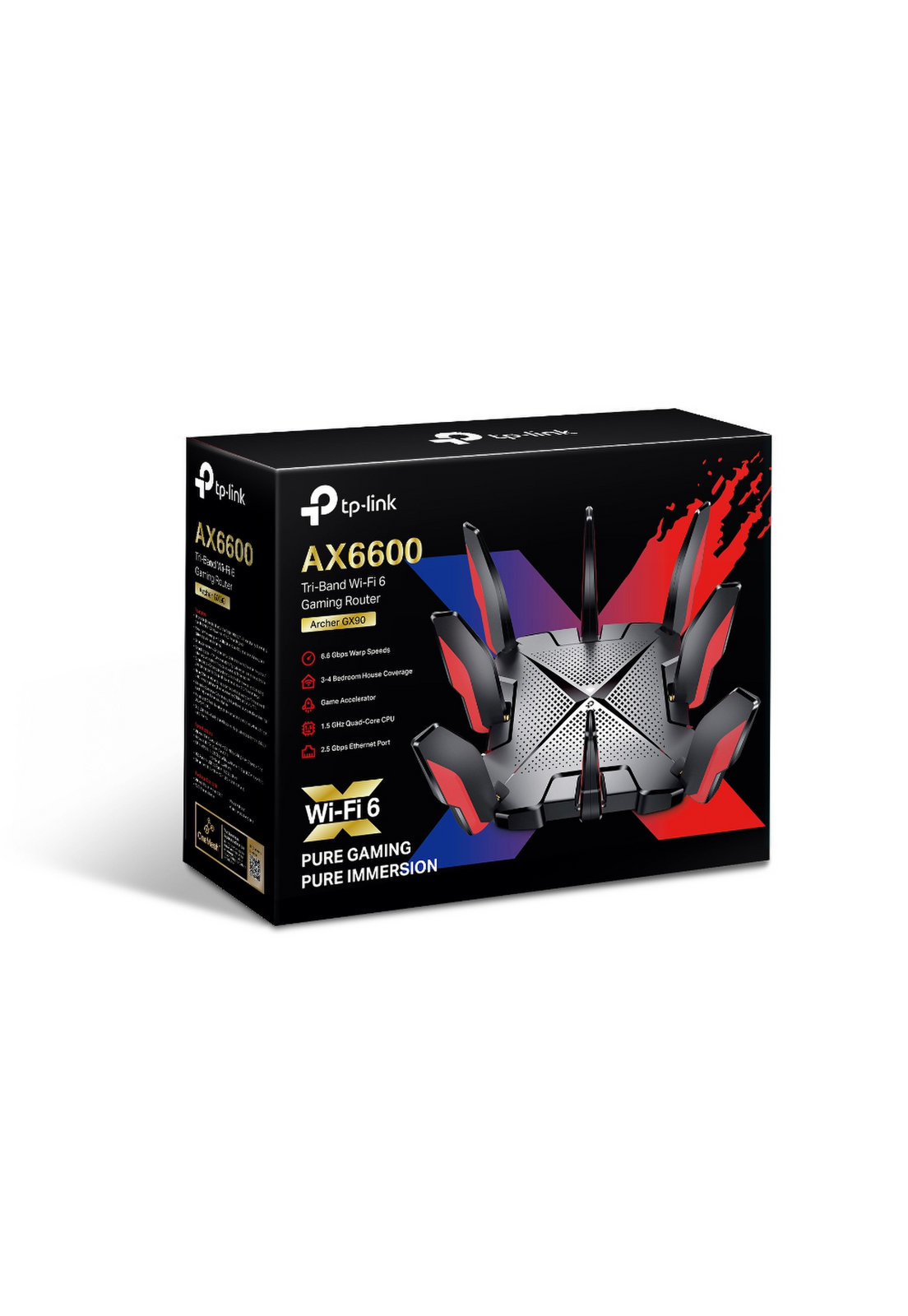 Router Gamer TP-Link AX6600 Archer GX90-3