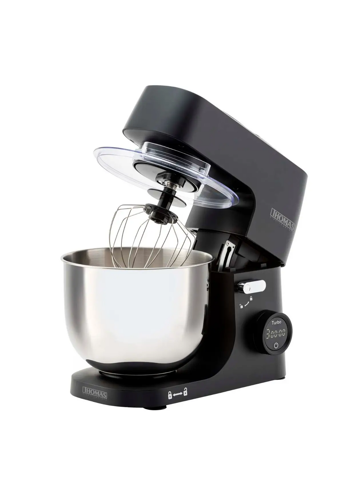 Batidora Planetaria Thomas TH-915PND 1000W Bowl 5L Acero-6