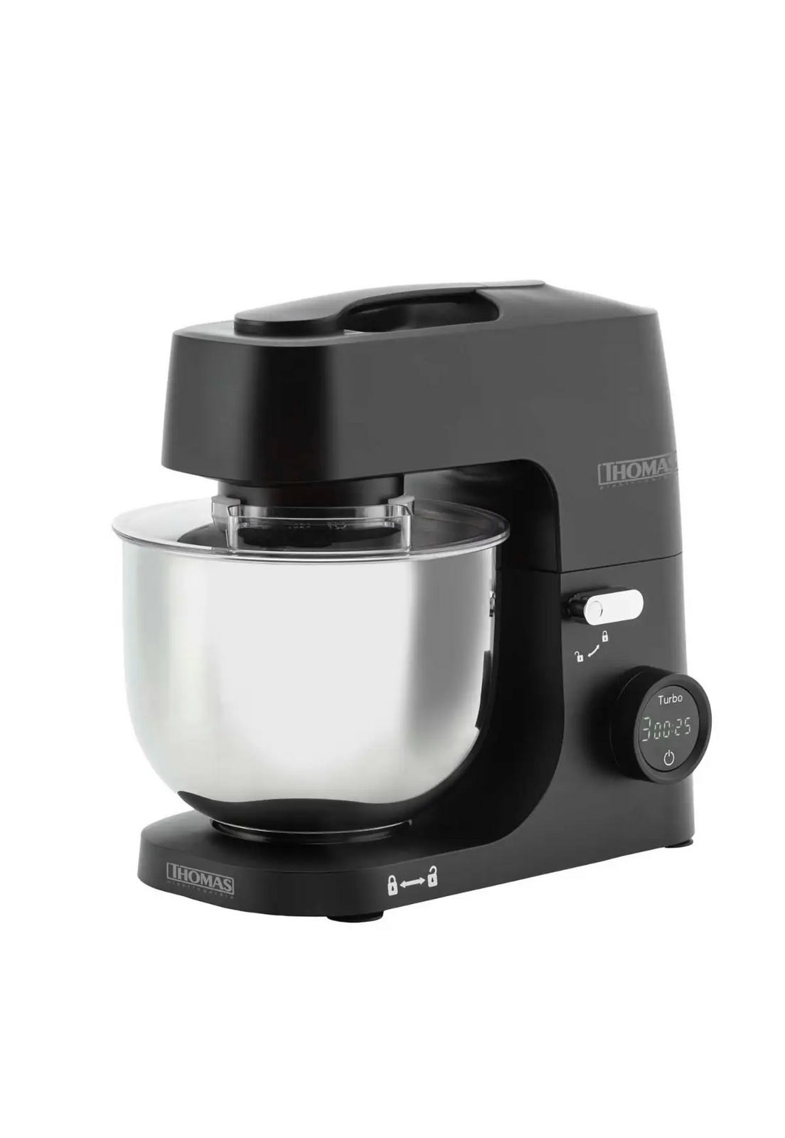 Batidora Planetaria Thomas TH-915PND 1000W Bowl 5L Acero-9