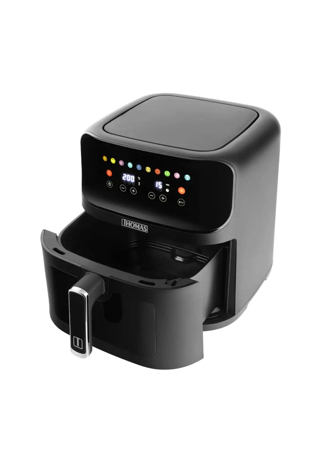 Freidora Air Fryer Thomas 8L Digital Touch Ventana 1700W-7