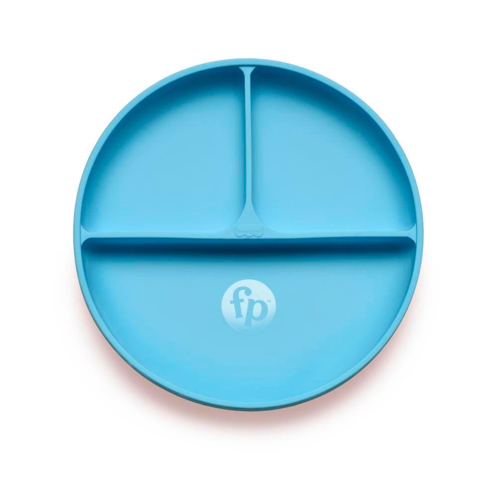Plato de Silicona con Div Fisher Price Yummy Azul BB1189-1
