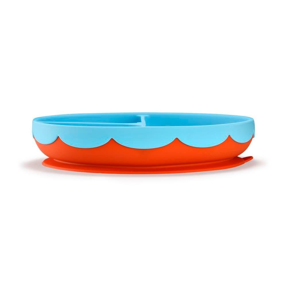 Plato de Silicona con Div Fisher Price Yummy Azul BB1189-2