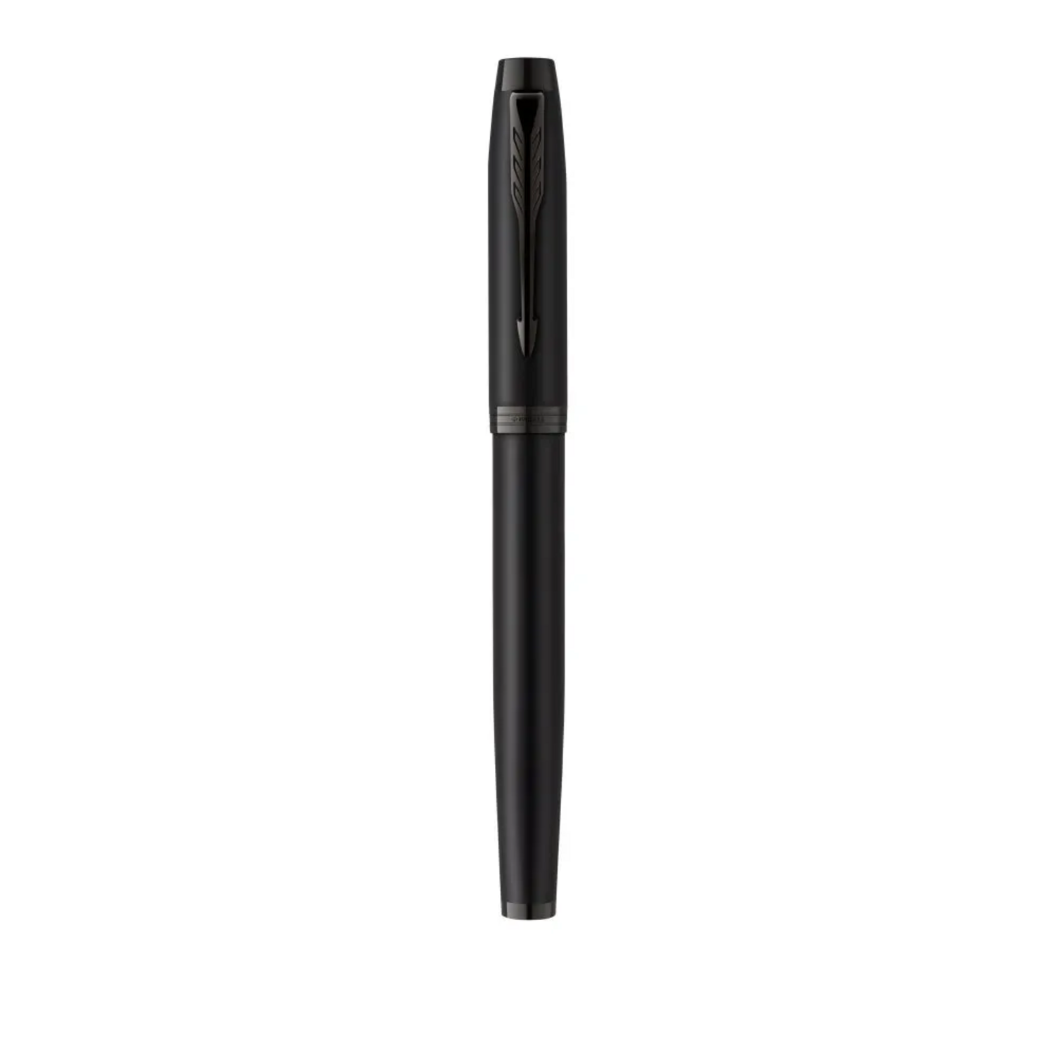 Pluma Fuente Parker IM Negro Matte BT Tinta Azul-2