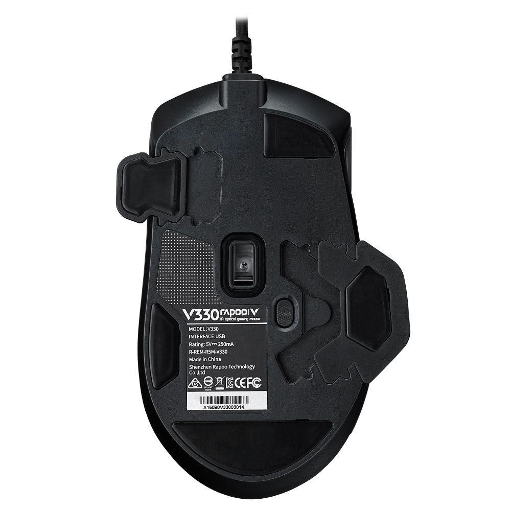 Mouse Gamer Rapoo Vpro con Cable 6200DPI V33 RA023-5