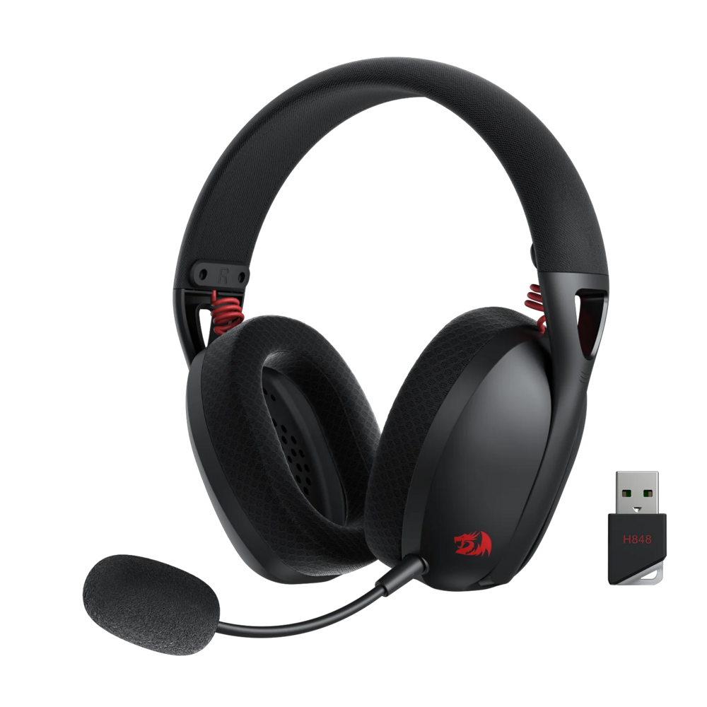 Audifono Gamer Inalam Redragon IRE Pro Negro H848-0