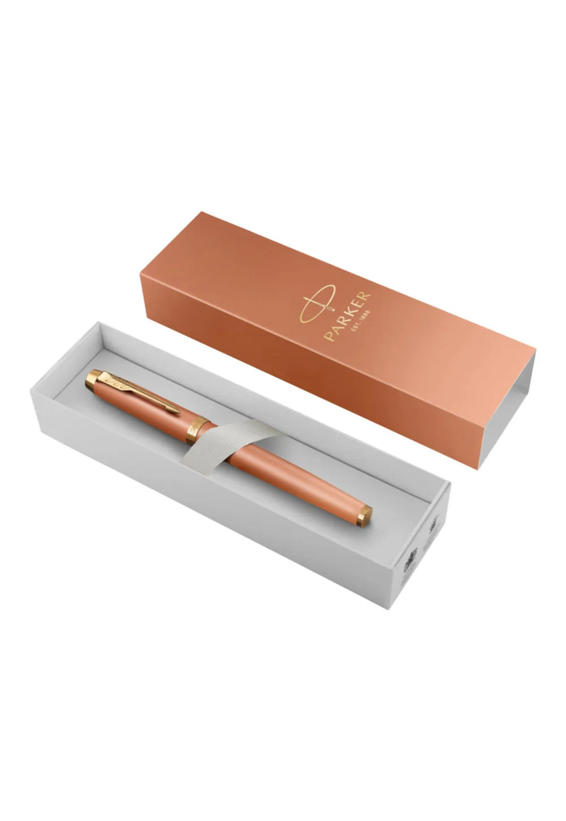 Pluma Parker IM Writing Rituals Naranja Med Tinta Azul-7