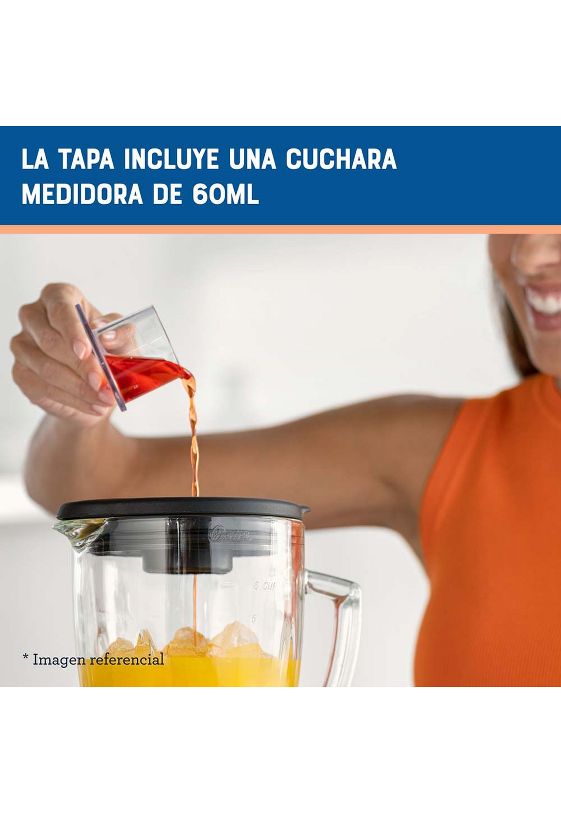 Licuadora Oster Vaso Vidrio  6 Vel  BLSTPEG-GPB-8