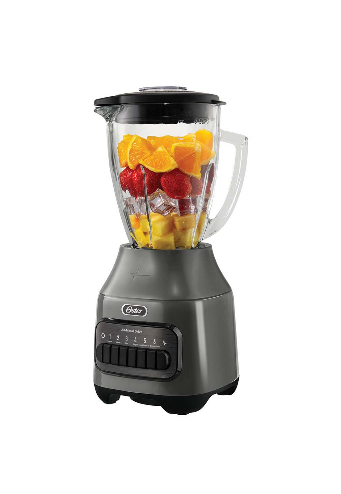 Licuadora Oster Vaso Vidrio  6 Vel  BLSTPEG-GPB-9