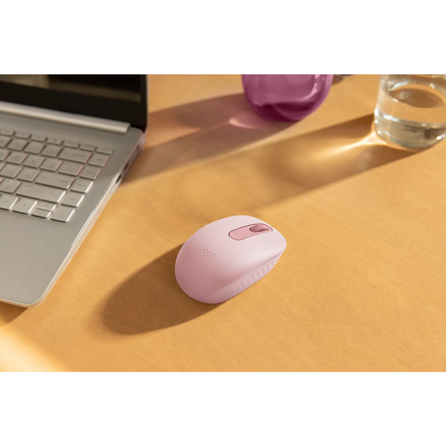 Mouse Bluetooth Logitech M196 Rosado-4